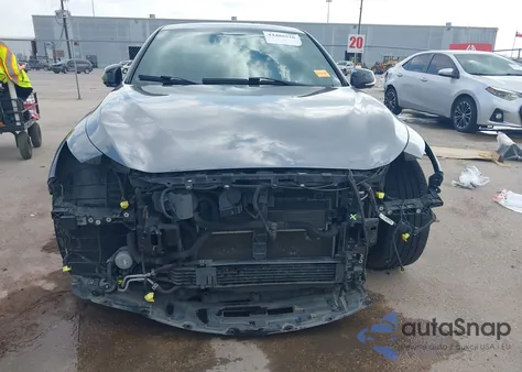 2018 Infiniti Q50 3.0T Red Sport 400 z USA, uszkodzony, nr VIN JN1FV7AP7JM460107